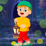 Games4King Lantern boy Escape Walkthrough